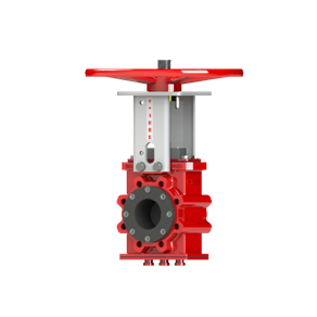 High performance Bi-Directional flanged Type Slurry valve